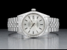 Rolex Datejust 36 Argento Jubilee Silver Lining Dial 1601